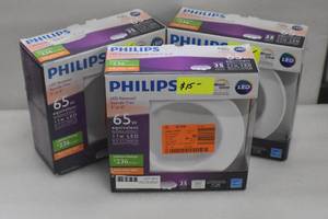 lot 17 image: Philips LED REcessed Retrofit Trim for 5-6inch
