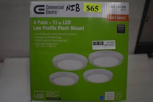 lot 23 image: 11 inch LED Flush Mount