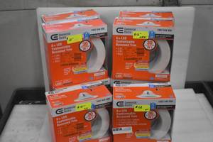 lot 48 image: 6 inch LED Recessed Trim