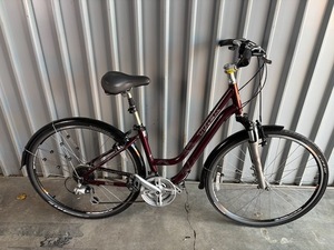 lot 750 image: Trek Navigator Step Thru Bicycle - Size Small