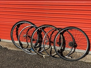 lot 939 image: Lot of Bicycle Wheels