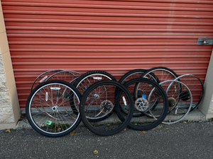lot 1033 image: Bicycle Wheels