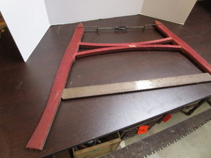 lot 8 image: Bucksaw, Antique