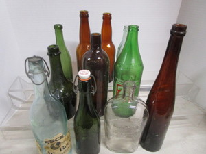 lot 49 image: Soda & Beer Bottles