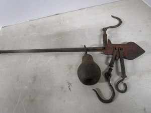 lot 84 image: Hanging Beam Scale