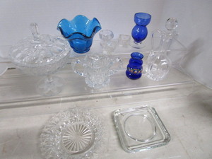lot 97 image: Cut & Pressed Glass