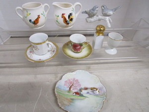 lot 100 image: Demi CupSaucer, Cream & Sugar