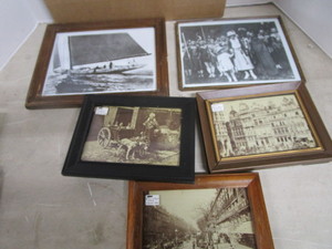 lot 149 image: Framed Photos