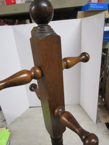 lot 172 image: Hall Tree, Turned