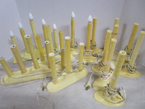 lot 182 image: Electric Christmas Candles