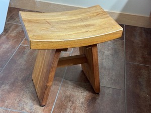 lot 15 image: ULMBR - Aqua Teak Wooden Bench