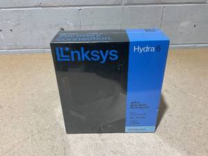 lot 201 image: Linksys Hydra 6 Dual-Band Mesh WiFi 6 Router - Dual Band - 2.40 GHz ISM Band