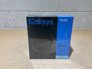 lot 202 image: Linksys Hydra 6 Dual-Band Mesh WiFi 6 Router - Dual Band - 2.40 GHz ISM Band