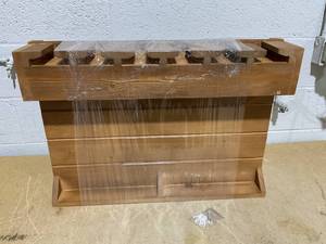 lot 107 image: Wine Rack Model 6 Cherry  20 in x 28 in