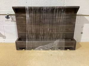 lot 326 image: Wine Rack Dark Walnut
