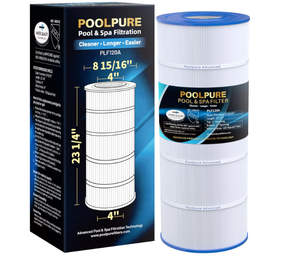 lot 125 image: POOLPURE PLF120A Pool Filter Replaces Hayward C1200, CX1200RE, Pleatco PA120, Ultra-B2, Unicel C-8412, Filbur FC-1293, Clearwater II 125, Waterway Pro Clean PCCF-125, L x OD23 14 x 8 1516