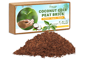 lot 166 image: LOT OF 6 Legigo  Organic Coco Coir Bricks- 100% Natural Compressed Coco Peat Brick Coconut Fiber Substrate with Low EC&pH Balance, Plant Soil Enhance Root Growth for Herbs, Flowers, House Plants