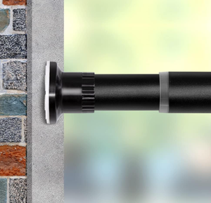 lot 266 image: Vailge Room Divider Tension Rods, Premium Curtain Tension Rods,122-150 Inch,