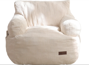 lot 270 image: MAXYOYO Kids Bean Bag Chair, Stuffed Toddler Bean Bag Sofa