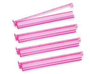 lot 296 image: Mahjong Racks with Pushers 4PCS Set -Pink
