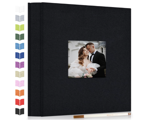 lot 297 image: Photo Album Self Adhesive Scrapbook Album for 3x5 4x6 5x7 8x10 Pictures, 60 Pages