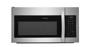 lot 403 image: Frigidaire 1.8 Cu. Ft. Over-The-Range Microwave in Stainless Steel