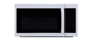 lot 405 image: Vissani 1.7 cu. ft. 1000-Watt Over the Range Microwave in White