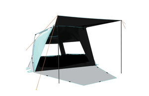 lot 412 image: SEBOR Beach Tent, Deluxe XL Pop-up Canopy Cabana Beach Shade Tent for 4-6 Person, UPF 50 with Dark Shelter Technology