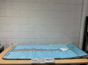 lot 71 image: PHYMAT Natural Amethyst Red Light Far Infrared Heating Pad - Photon Red Light Infrared Heating Mat - FIR Amethyst Heating Mat - Smart Control 70x31