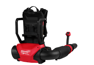 lot 7 image: Milwaukee M18 Fuel, M18 FUEL Dual Battery Backpack Blower, Model# 3009-20. Tool Only, Batteries and Charger not included