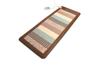 lot 68 image: PHYMAT Far Infrared Heating Pad for Back - Infrared Mat Full Body - Amethyst Mat - Bio Crystal Mat - 5 Color Natural Gemstones Heating Pad with Overheat Protection and Auto Off Function(67x27)