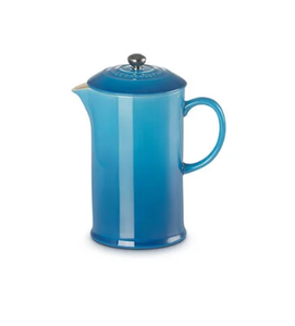 lot 92 image: LE CREUSET French Press Blue