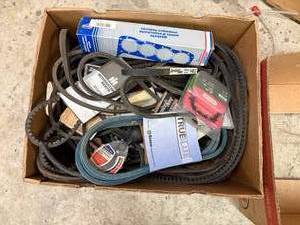lot 12 image: Banana Box full of Belts