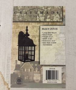 lot 49 image: Craftmade Lighting- Z570-05