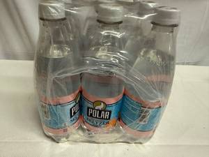 lot 197 image: 2x 12x 20oz Polar Seltzer-Ruby Red Grapefruit