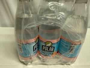 lot 200 image: 2x 12x 20oz Polar Seltzer-Ruby Red Grapefruit