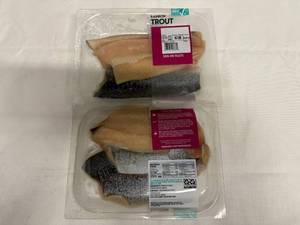 lot 148 image: 2x .80lbs avg. Rainbow Trout