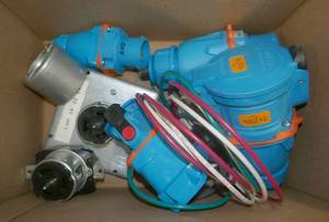 lot 10 image: Group of 3 phase receptacles