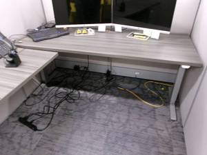lot 23 image: Power Sit Stand Desk