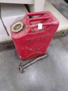 lot 27 image: Vintage Jerry Can with Spout