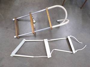 lot 33 image: Pair of Boat Ladders