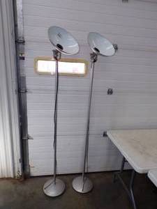lot 43 image: Pair of Floor Lamps