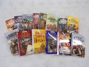 lot 54 image: Louis Lamour Books