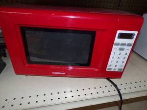 lot 58 image: Ferberware Red Microwave