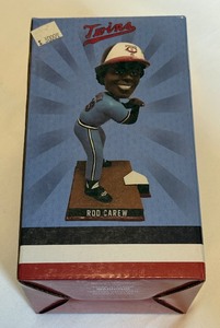 lot 88A image: Rod Carew Minnesota Twins Bobblehead SGA New in Box