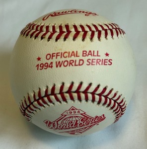 lot 110 image: 1994 World Series Official Rawlings Baseball