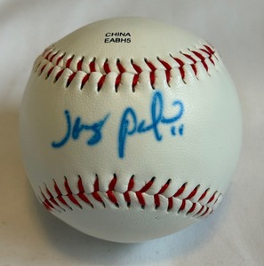 lot 116 image: Jorge Polanco Saigned Rawlings Official League Ball Minnesota Twins