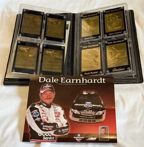 lot 121 image: Dale Earnhardt Gold Card Collestion Limited Edition Numberd NASCAR