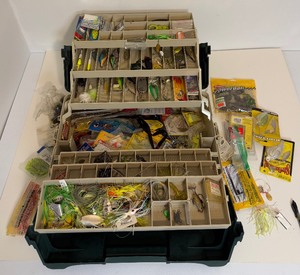 lot 18 image: LARGE Unsearched Tackle Box #5