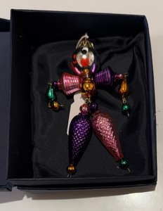 lot 58 image: CHRISTOPHER RADKO Wiggle Man Glass Christmas Ornament